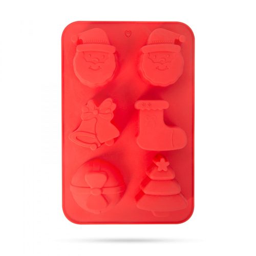 Family Szilikon sütőforma - karácsonyi - 25,5 x 16,5 x 3 cm (58768)
