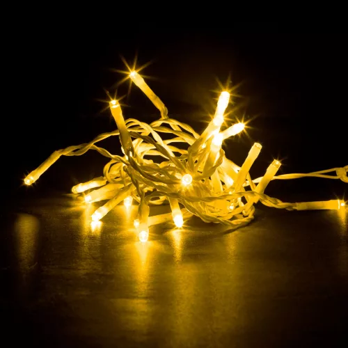 Family Fényfüggöny - 200 db LED - melegfehér - hálózati - IP44 - 4,2 m - 8 program (58901A)