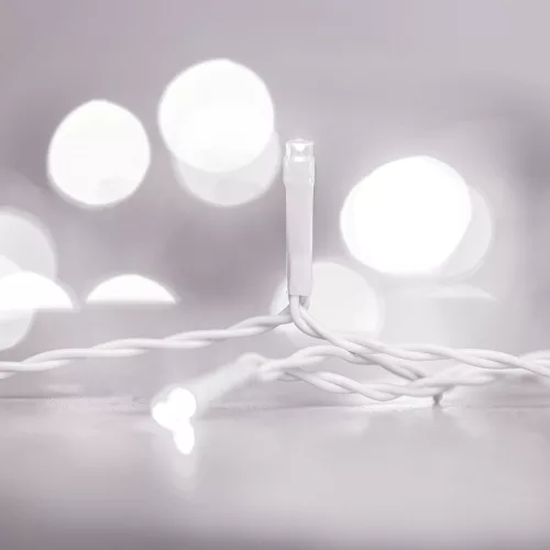 Family Fényfüggöny - 200 db LED - középfehér - hálózati - IP44 - 4,2 m - 8 program (58901C)