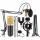 Forev FV-BM800 streamer asztali mikrofon szett