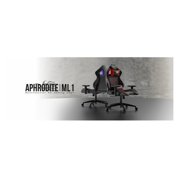 Gamdias Aphrodite ML1-L gaming szék - Fekete