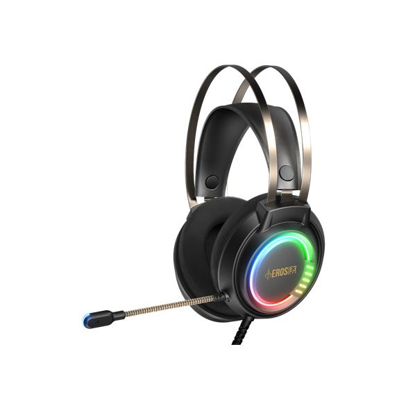 Gamdias EROS E3 RGB Gaming headset (3.5mm+Lighting)