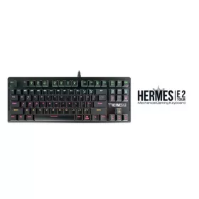   Gamdias HERMES E2 Mechanikus gamer billentyűzet - HU /barna switch/