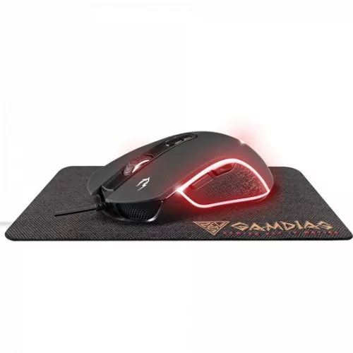 Gamdias ZEUS E3 Gaming mouse + NYX E1 Gaming mouse mat