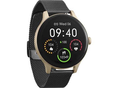 GARETT Okosóra - CLASSY fekete-arany, acél