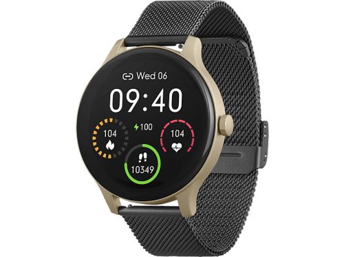 GARETT Okosóra - CLASSY fekete-arany, acél