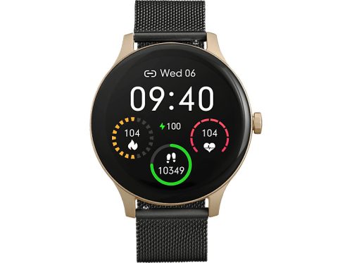 GARETT Okosóra - CLASSY fekete-arany, acél