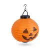 Halloween-i szolár lampion - tök - ⌀20 cm (58121)