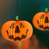 Halloween-i tökös lampion - akasztható - 26 cm (58137C)