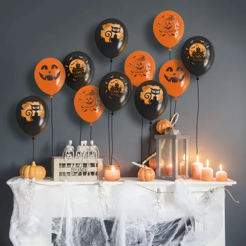 Halloween-i lufi szett - 6 féle - 20 db / csomag (58140)