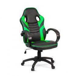   Gamer szék karfával - zöld - 71 x 53 cm / 53 x 52 cm (BMD1109GR)
