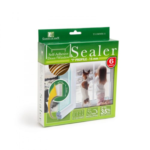 Garden of Eden Öntapadós ajtó- ablakszigetelő (T11596WH-15)