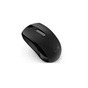   Genius Egér - ECO-8100 (Vezeték nélküli, Li-ion, USB, 3 gomb, 1600 DPI, BlueEye, Fekete)