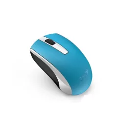   Genius Egér - ECO-8100 (Vezeték nélküli, Li-ion, USB, 3 gomb, 1600 DPI, BlueEye, Kék)