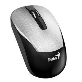   Genius Egér - ECO-8015 (Vezeték nélküli, Li-ion, USB, 3 gomb, 1600 DPI, BlueEye, Silver)
