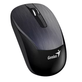   Genius Egér - ECO-8015 (Vezeték nélküli, Li-ion, USB, 3 gomb, 1600 DPI, BlueEye, Iron Grey)