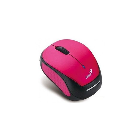 Genius Egér - Micro Traveler 9000R Pink V3 (Vezeték nélküli, USB, 3 gomb, 1200 DPI, Pink)