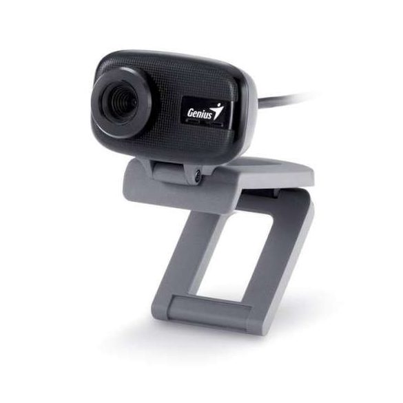 Genius FaceCam321 mikrofonos fekete webkamera