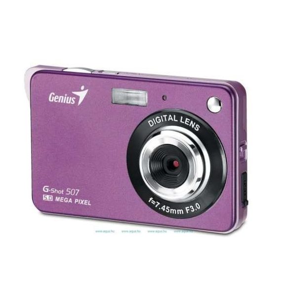 Genius G-Shot 507 purple 5MP digitális fényképezőgép