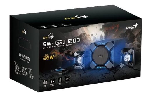 Genius SW-G2.1 1200 2.1 hangfal szett