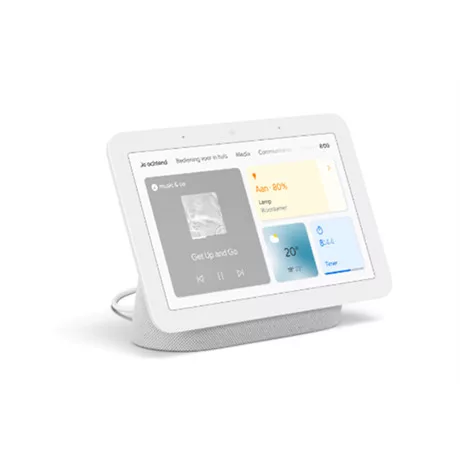 Google NEST HUB 2 FEHÉR (GA01331) okosotthon hub