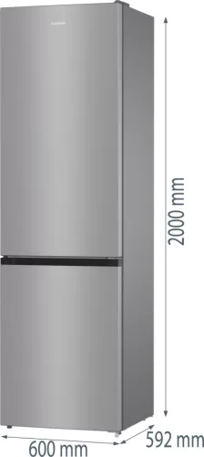 Gorenje NRK6202ES4 hűtő alulfagyasztós