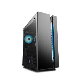   DeepCool Számítógépház - NEW ARK 90 (fekete,ablakos,4x14cm ventilátor, ATX, mATX,2xUSB3.0, beépített vízhűtés)