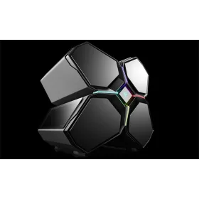   DeepCool Számítógépház - QUADSTELLAR (fekeke, fekete belső, 5x12cm ventilátor, ATX, 2xUSB3.0)