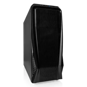   ModeCom Számítógépház - MAG C3 Dark (ATX, mATX; 1xUSB3.0; 2xUSB2.0, HD Audio; Memóriakártya olvasó, fekete)