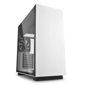   Sharkoon Számítógépház - PureSteel (fehér; ablakos; ATX, felső táp; 2x120mm ventilátor; 2xUSB3.0; I/O)