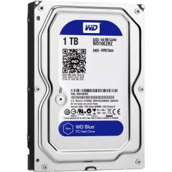   Western Digital Belső HDD 3.5" 1TB - WD10EZRZ (5400rpm, 64 MB puffer, SATA3 - Blue széria)
