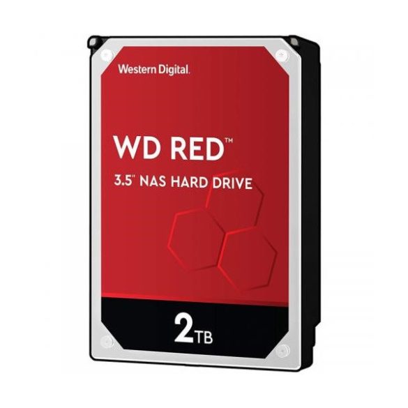Western Digital Belső HDD 3.5" 2TB - WD20EFAX (5400rpm, 256 MB puffer, SATA3 - Red széria)