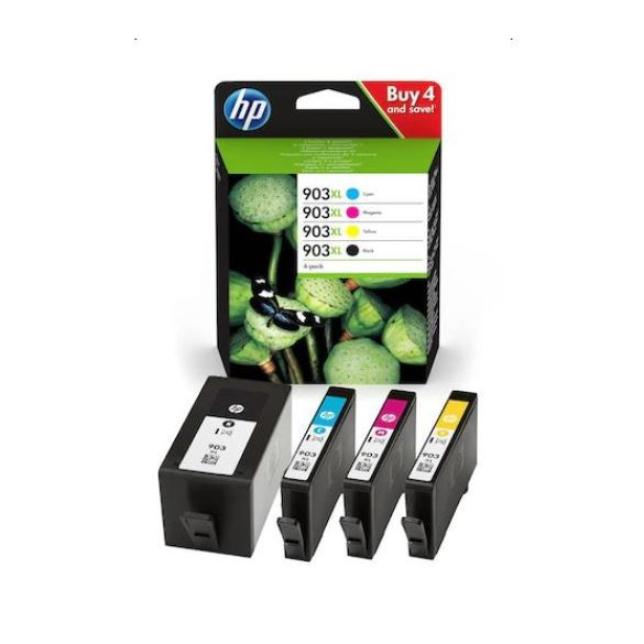 HP 3HZ51AE No.903XL eredeti tintapatron multipack (BK/C/Y/M)