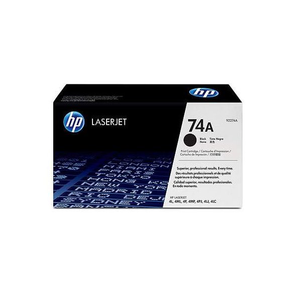 HP 92274A (74A) fekete eredeti toner