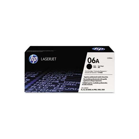 HP C3906A (06A) fekete eredeti toner