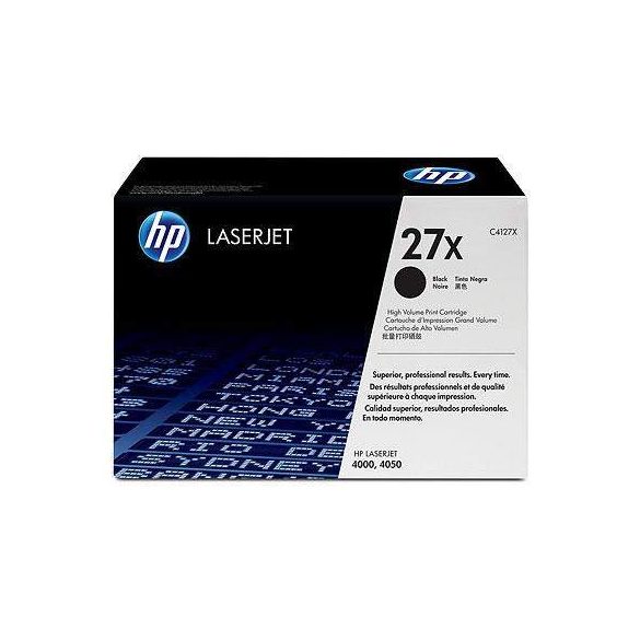 HP C4127X (27X) fekete eredeti toner