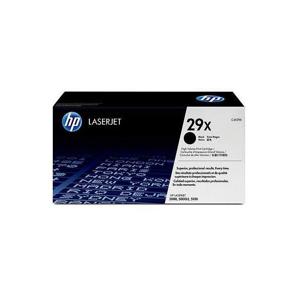 HP C4129X (29X) fekete eredeti toner