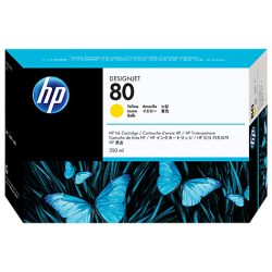 HP C4848A No.80 sárga eredeti tintapatron