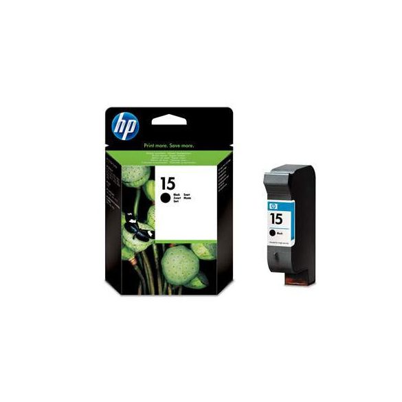 HP C6615DE No.15 fekete eredeti tintapatron