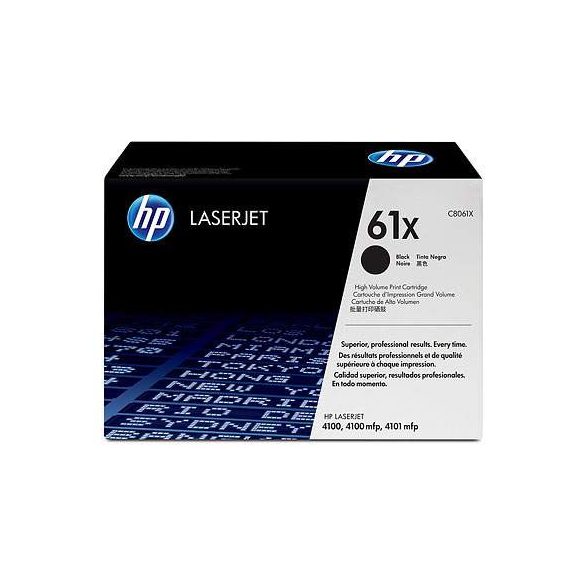 HP C8061X (61X) fekete eredeti toner