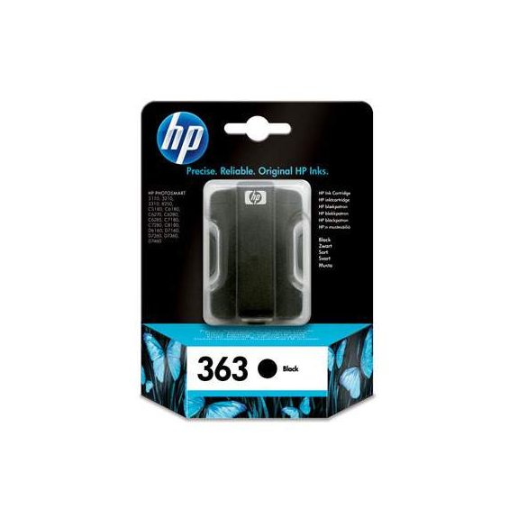 HP C8721EE No.363 fekete eredeti tintapatron