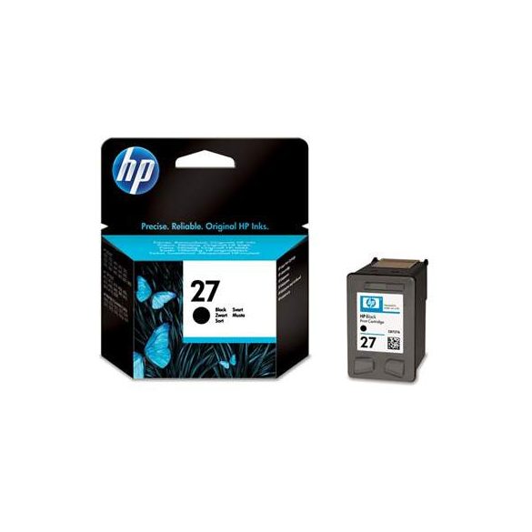 HP C8727A No.27 fekete eredeti tintapatron