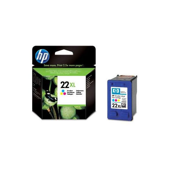 HP C9352C No.22XL színes eredeti tintapatron