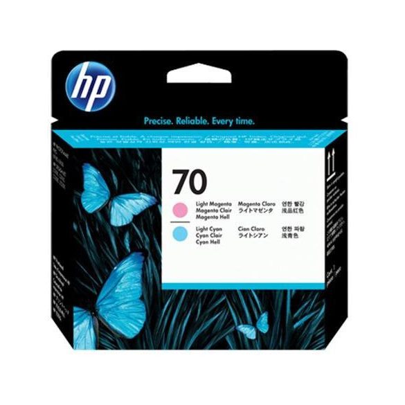 HP C9405A No.70 világoskék és világosmagenta eredeti nyomtatófej