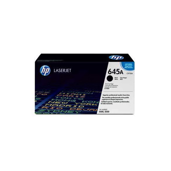 HP C9730A (645A) fekete eredeti toner