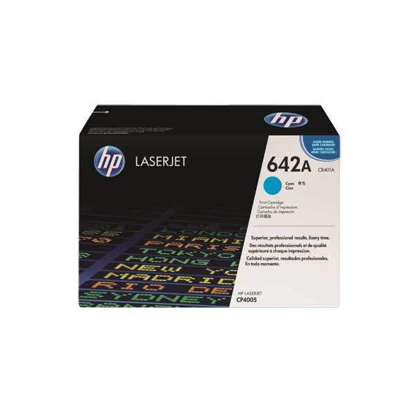 HP CB401A (642A) kék eredeti toner