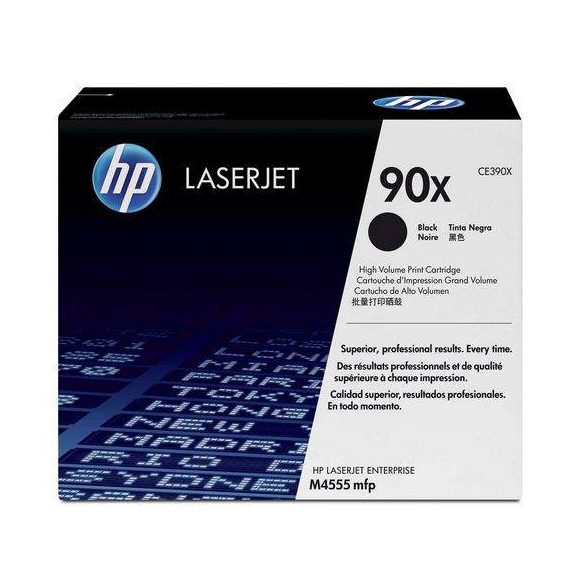 HP CE390X (90X) fekete eredeti toner