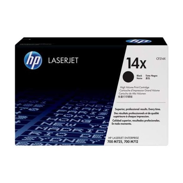 HP CF214X (14X) fekete eredeti toner