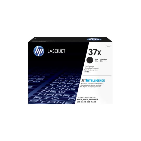 HP CF237X (37X) fekete eredeti toner (CF237X)