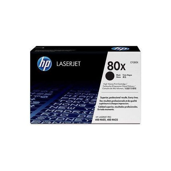 HP CF280X (80X) fekete eredeti toner